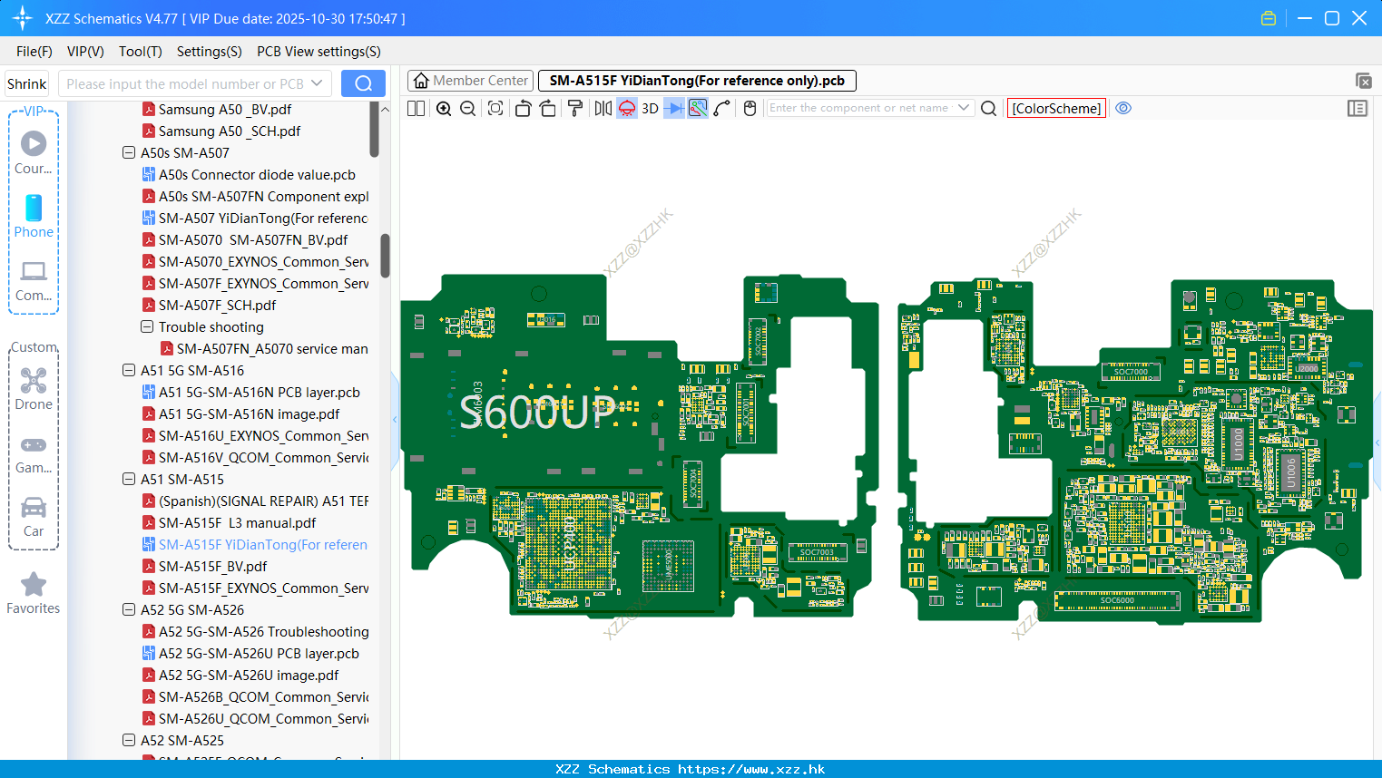 Samsung SM-A515F bitmap(For Reference Only)